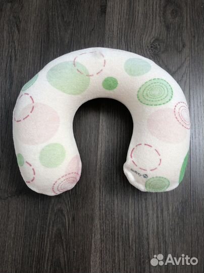 Детская дорожная подушка надувная для грудничка