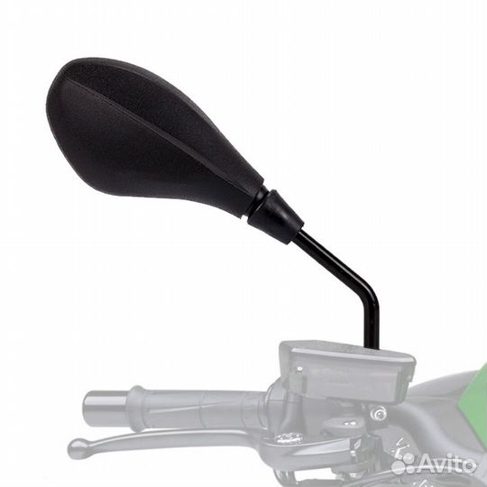 Зеркала заднего вида для мотоцикла 8мм черные