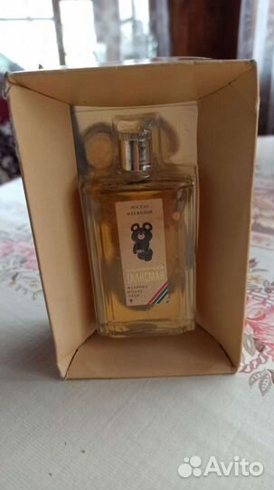 Олимпийский талисман одеколон Новая Заря Москва 80