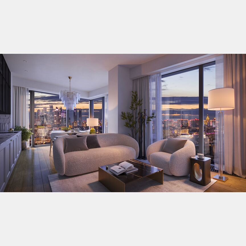 4-к. квартира, 119,1 м², 3/24 эт.