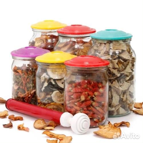 Крышка вакуумная (9шт+насос) вакс