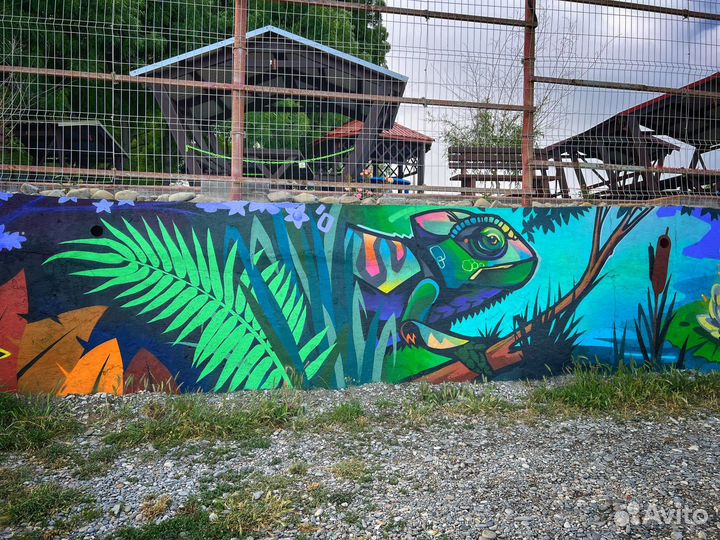 Граффити оформление в Волгограде
