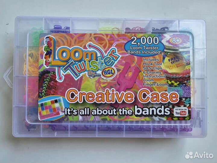 Loom twister, резиночки для плетения