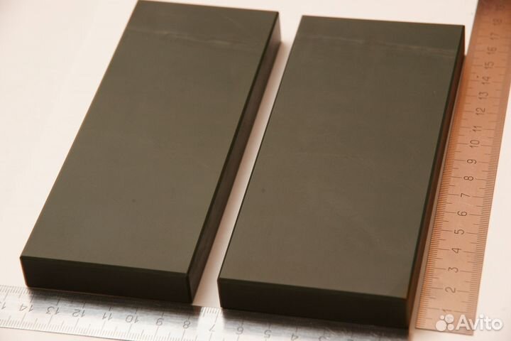 Яшма зелёная для тонкой заточки ножей, бритв