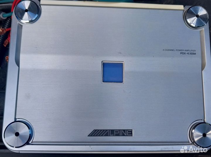 Автомобильный усилитель alpine PDX 4.100