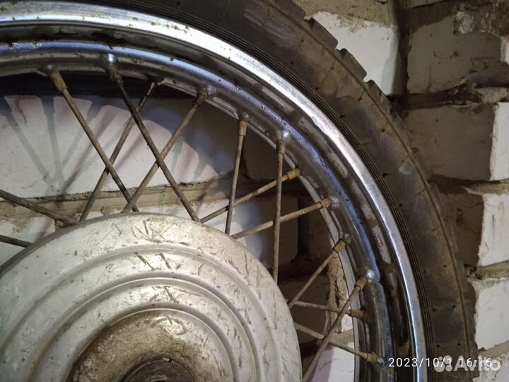 Колеса на мотоцикл иж r18 хром