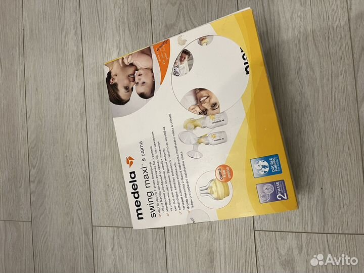 Молокоотсос электрический medela swing maxi calma