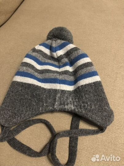 Шапка зимняя детская для мальчика