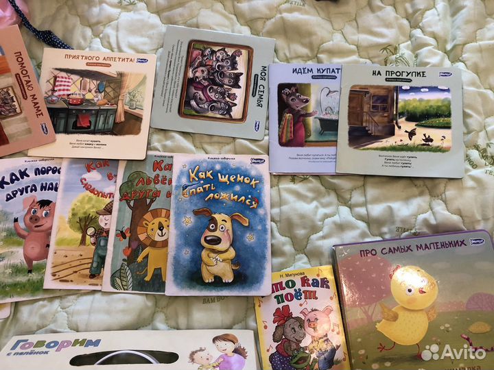 Учебное пособие Говорим с пеленок умница и книги