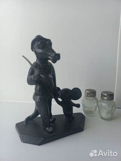 Набор соль перец Чебурашка