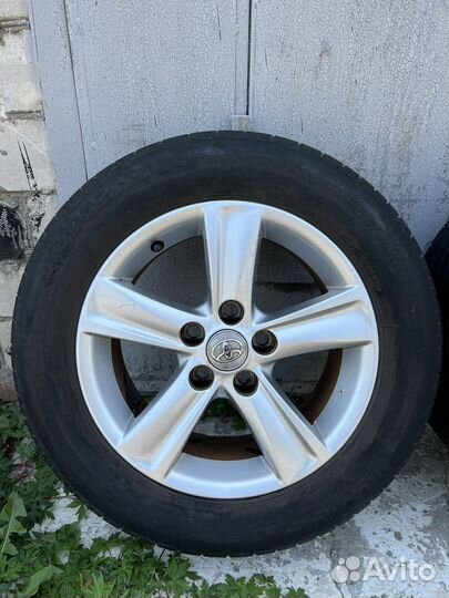 Колеса Toyota лето 215/60/16 б/п по РФ 5х114,3