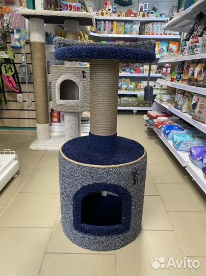 Домик - когтеточка, лежанка для котов(кошек) новый
