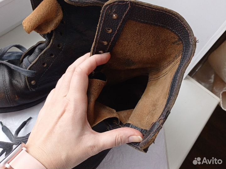 Берцы женские натуральная кожа 38 размер