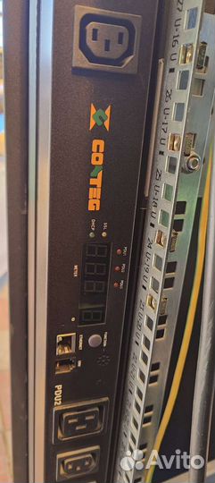 Серверный шкаф, стойка 42u, 2 PDU