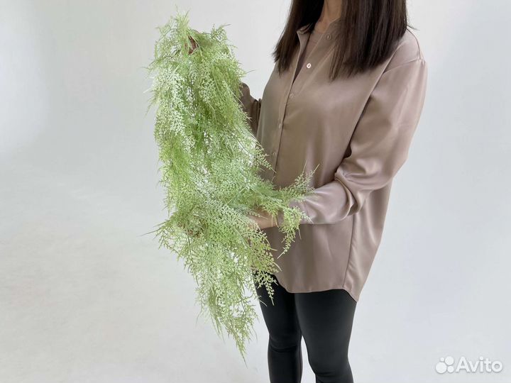 Растения искусственные ампельные свисающие