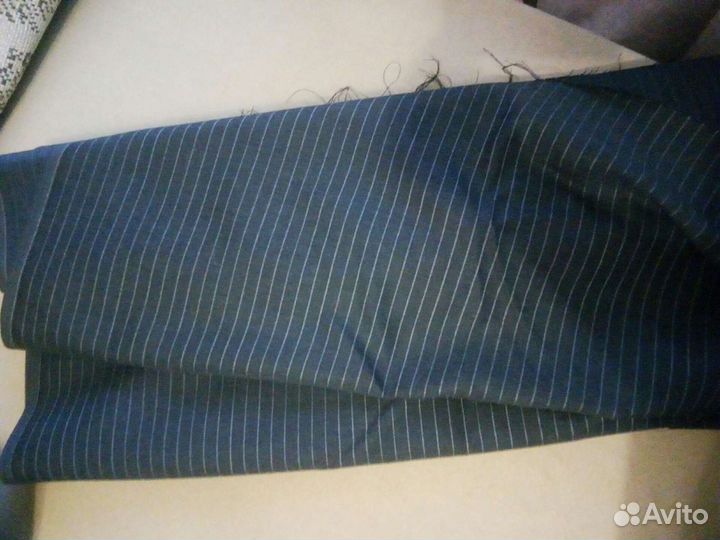 Отрез ткани шерсть костюмная из СССР камвольныйкам
