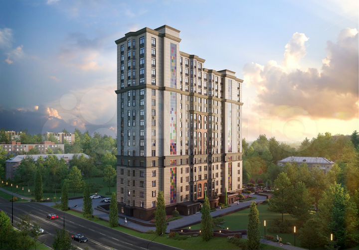3-к. квартира, 80 м², 13/17 эт.