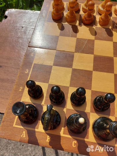 Шахматы утяжеленные гроссмейстерские 45х45 см