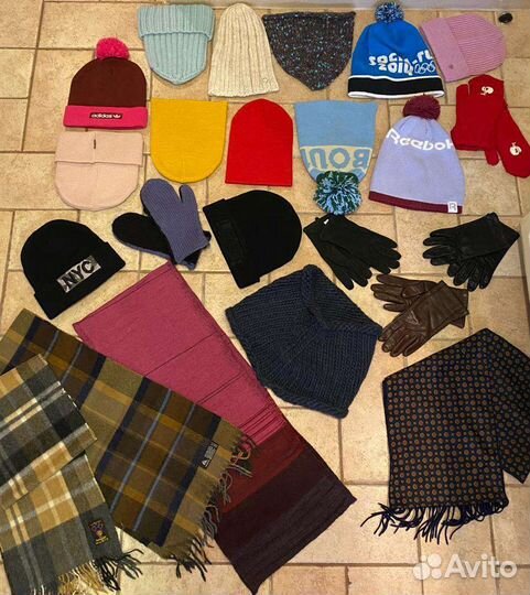 Шапки, перчатки, варежки, шарфы