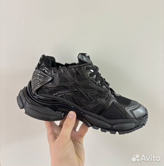 Кроссовки balenciaga runner черные