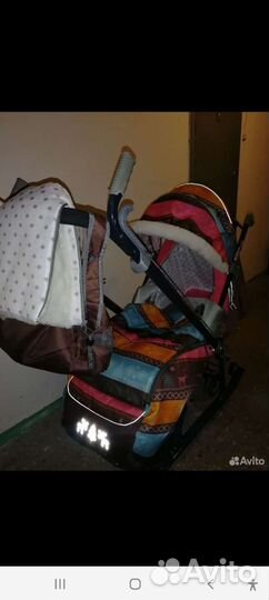 Санки коляска Nika