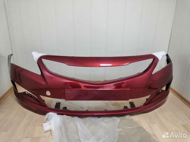 Бампера на Hyundai Solaris 14-17г