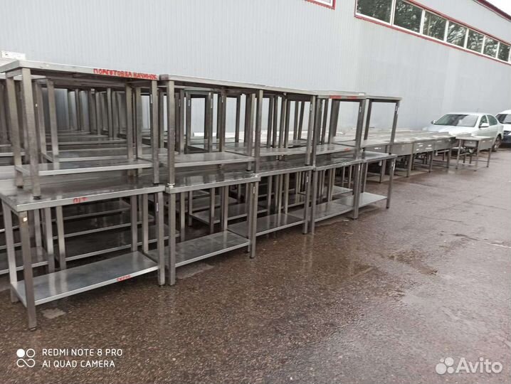 Столы купе из нержавейки