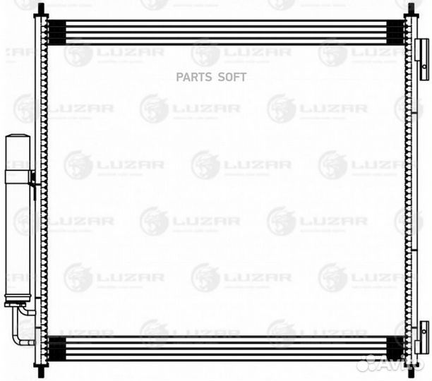 Радиатор кондиционера Рейндж Ровер Спорт 13