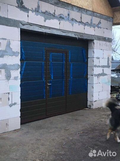 Секционные гаражные ворота