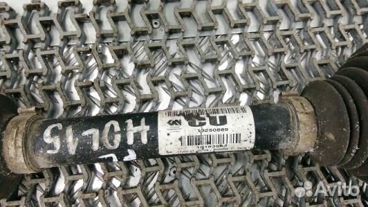 Привод передний левый opel astra J (HOL15KS01)