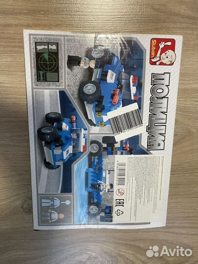 Конструктор Sluban полиция