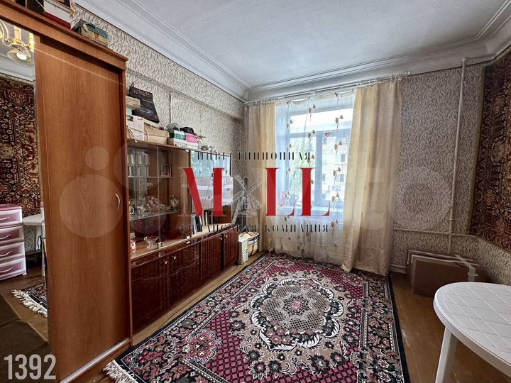 Комната 18,4 м² в 2-к., 2/3 эт.