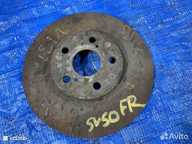 Тормозной диск на toyota vista ardeo SV50 3sfse