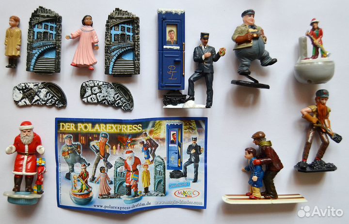 Киндер Полярный экспресс и другие серии