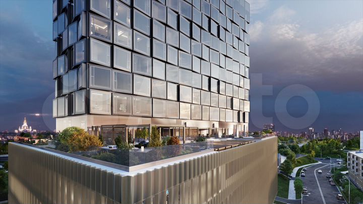 Апартаменты-студия, 39 м², 9/17 эт.