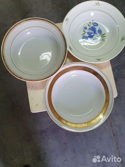 Новые тарелки СССР разные