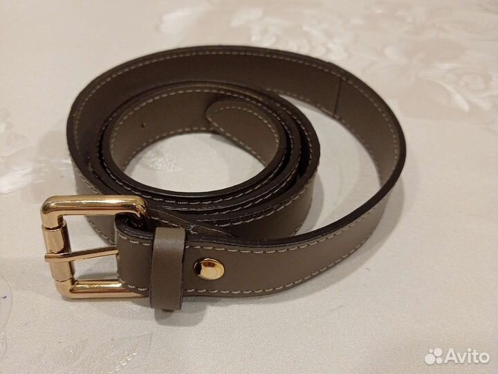 Ремень женский кожаный