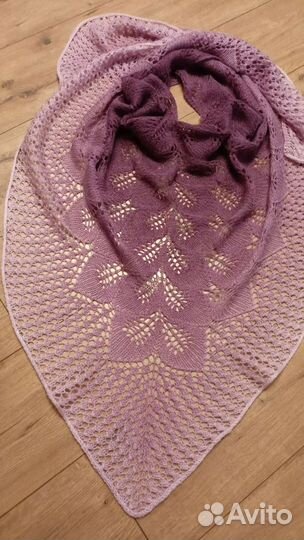 Шаль ручной работы