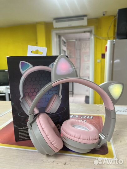 Наушники с ушками Headset Cat Ear P38M