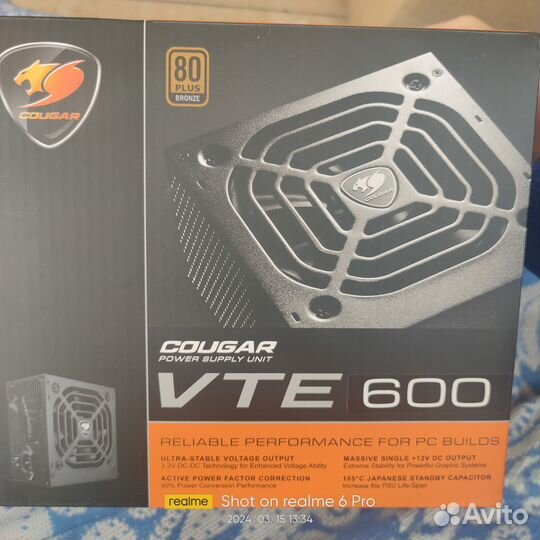 Блок питания для пк 600 w
