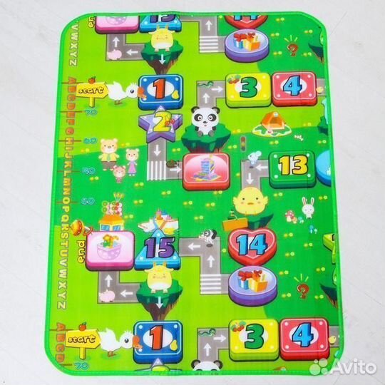 Коврик детский на фольгированной основе,115х90х0,5