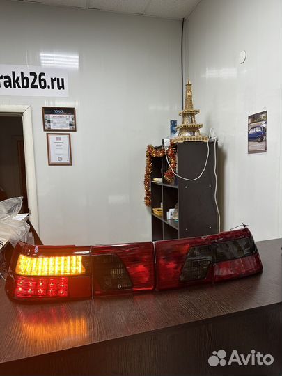 Фонари задние 2110 Led бегающий поворотник