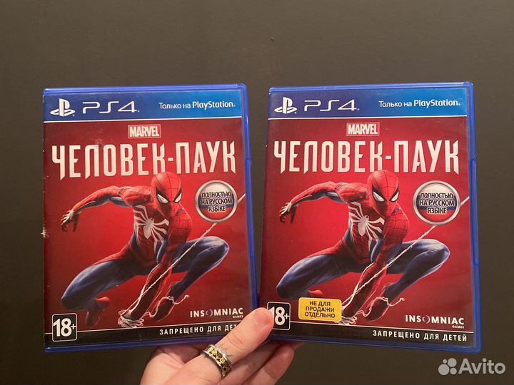 Человек паук ps4 диск