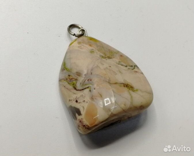 Кулон подвеска камень Яшма 35*25мм