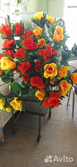 Искусственные цветы для декора