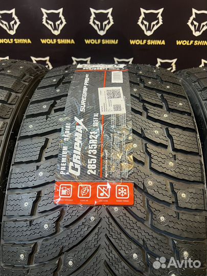 Gripmax SureGrip Pro Ice 255/40 R21 и 285/35 R21 105T