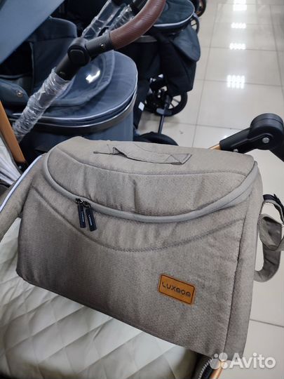 LuxMom 518 3в1 с перекидной ручкой. зеленый