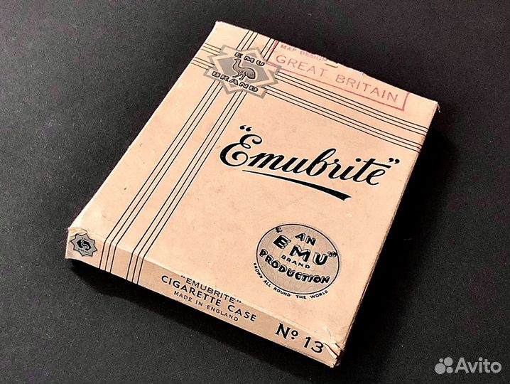 Портсигар винтаж 50-60е годы Новый