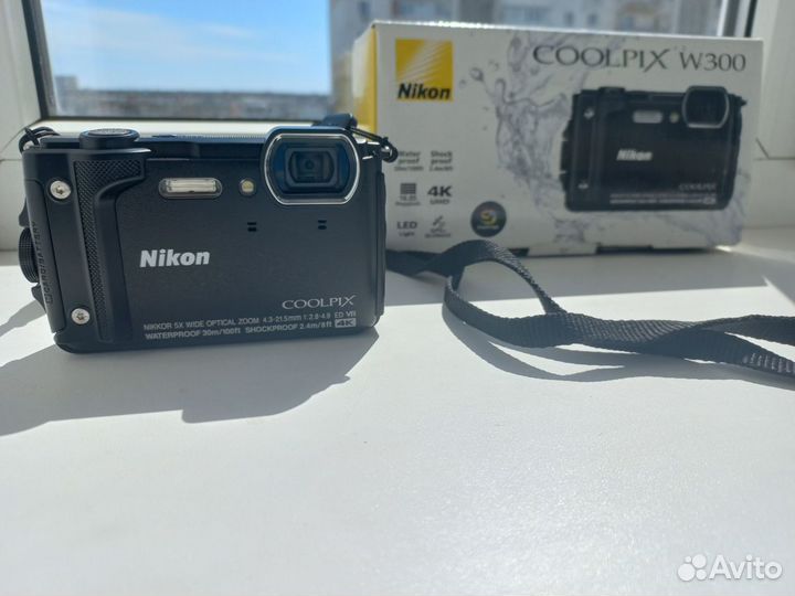 Компактный фотоаппарат nikon w 300