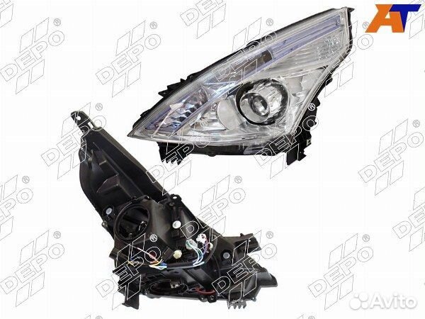 Фара nissan teana